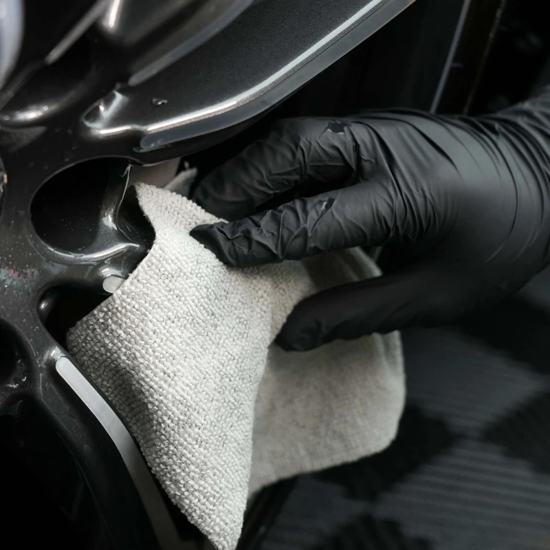 20 шт 1102222G Салфетки из микрофибры с дозатором Maxshine 180г/м2, 22*22 см - 2