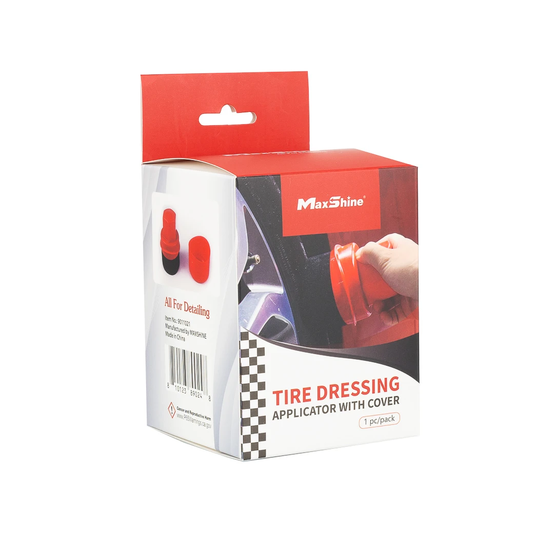 Аппликатор для шин с крышкой Maxshine Foam Waxing Applicator 9011021 - 2