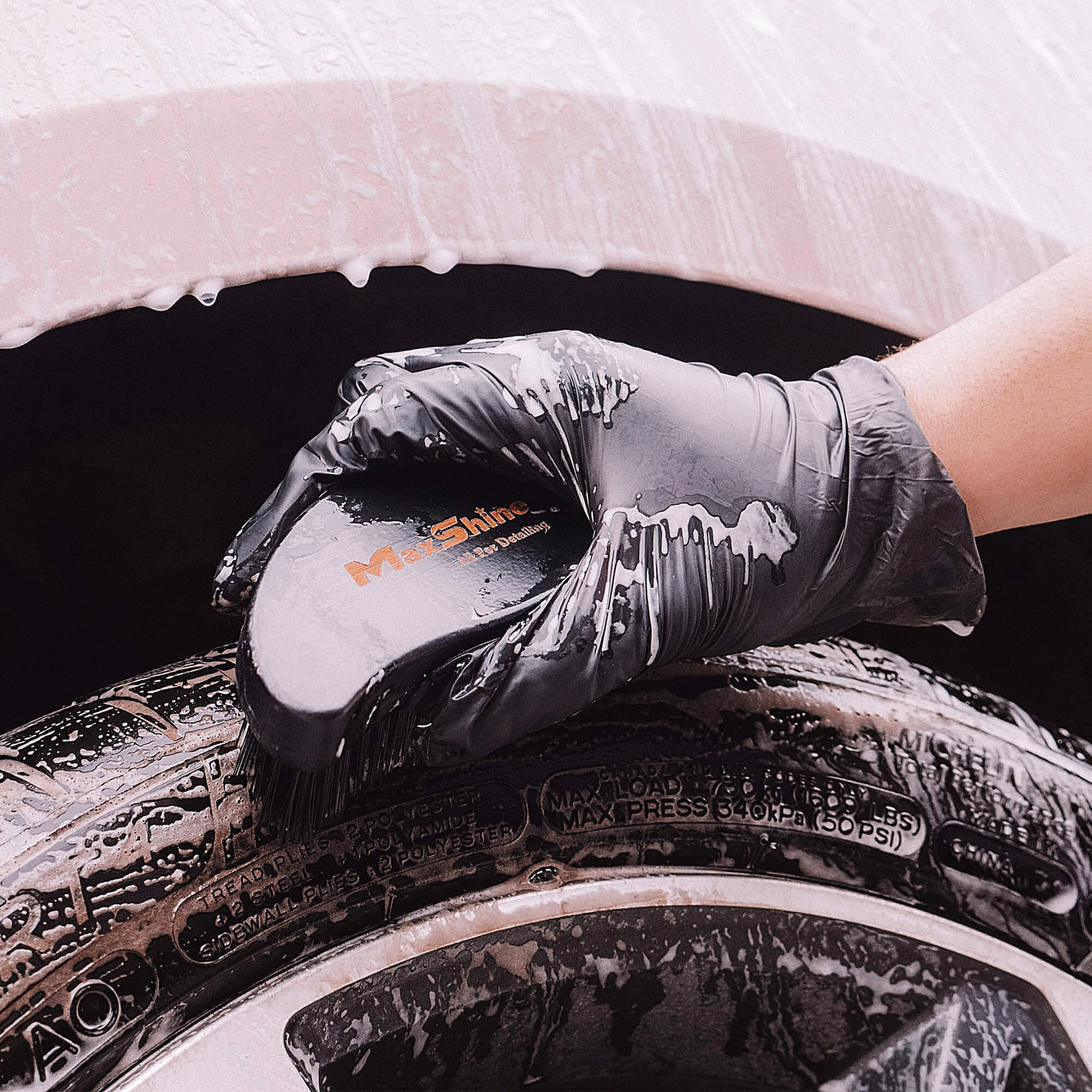 Щетка для чистки шин MaxShine Ergonomic Tire Brush 7012004 - 3