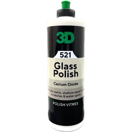 Паста для полировки стекла 3D Car Care Glass Polish 521oz16 470мл - 1