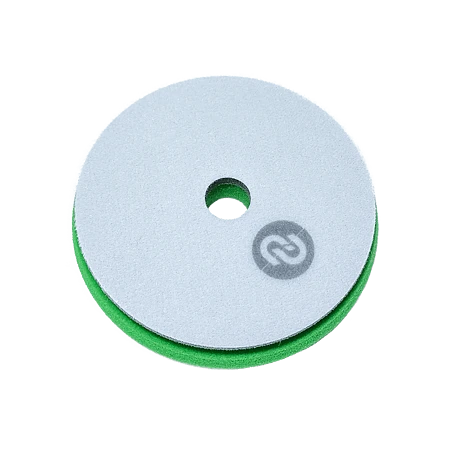 AuTech Allrounder 140/20/125мм Au-33AR14020GN Поролоновый полировальный круг полутвёрдый, зелёный - 4