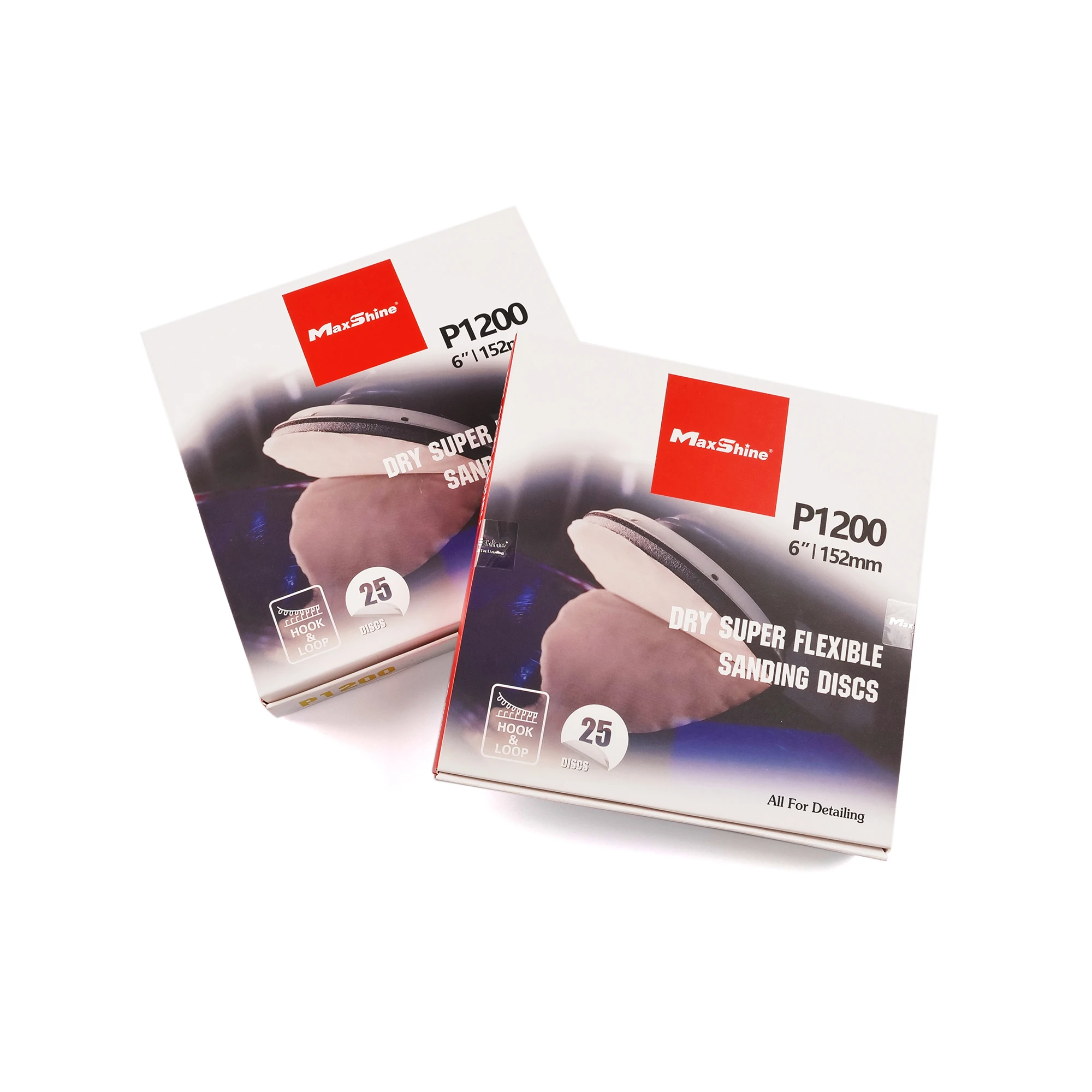 Шлифовальный круг Maxshine Sanding Discs P1200, 152 мм, 7571200, 25 шт - 4