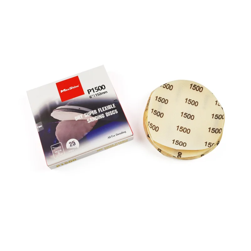 MaxShine Шлифовальный круг Sanding Discs P1500 152 мм - 1