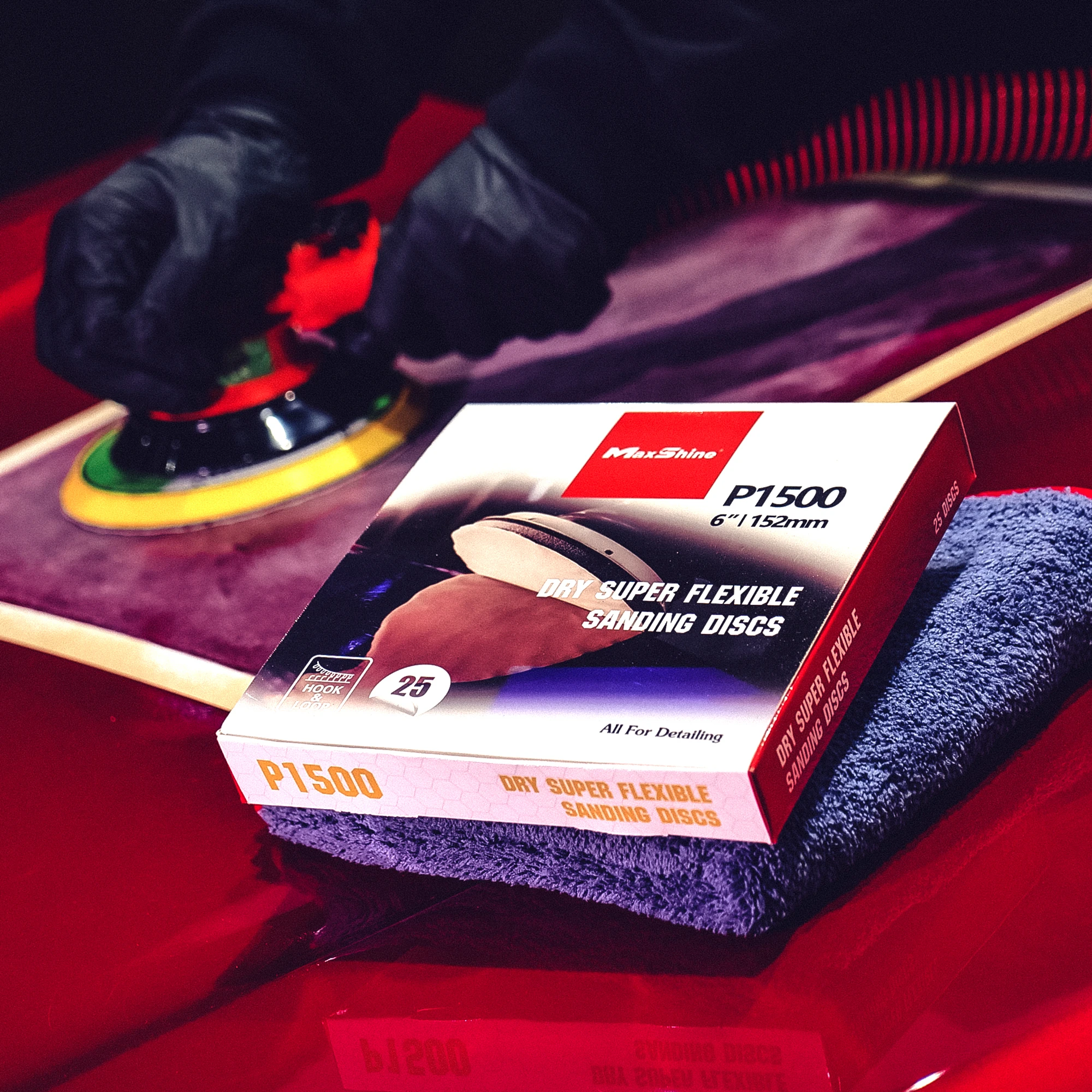 Шлифовальный круг MaxShine Sanding Discs 7571500 P1500 152 мм - 2