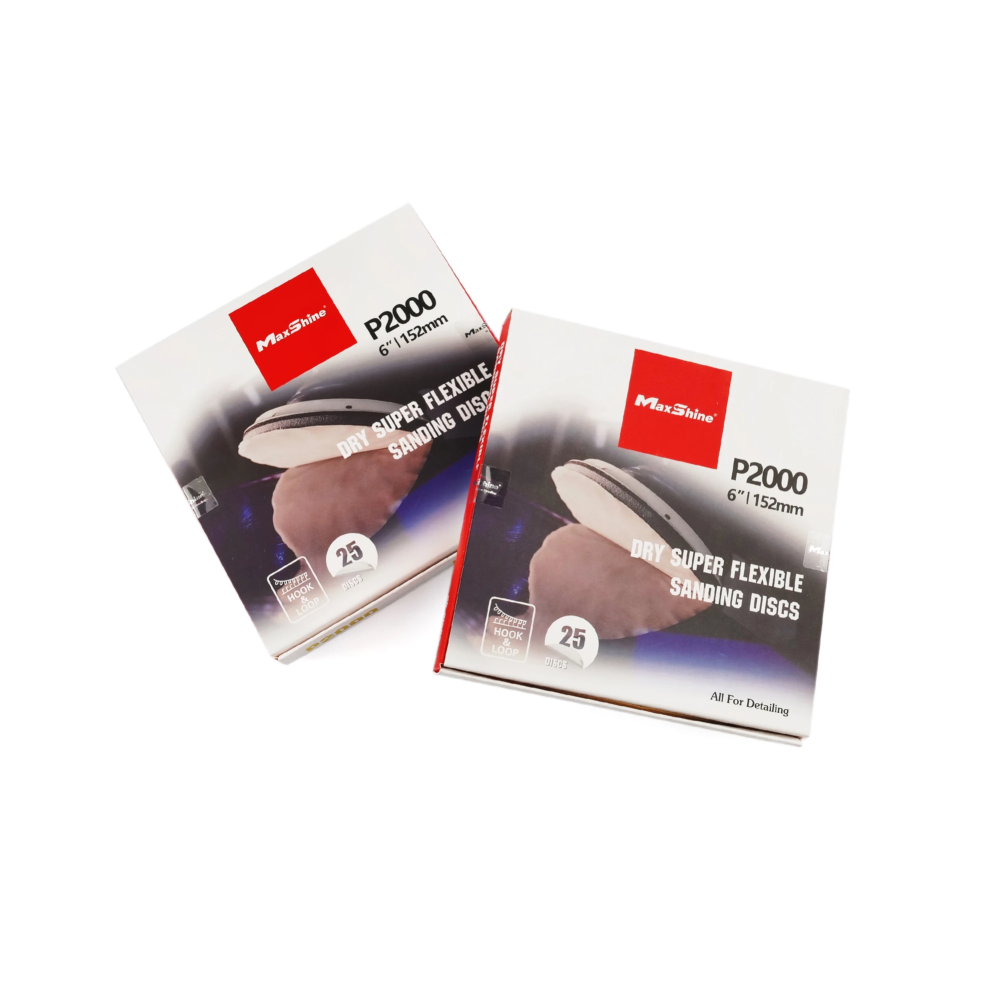 Шлифовальный круг Maxshine Sanding Discs P2000, 152 мм, 7572000, 25 шт - 4