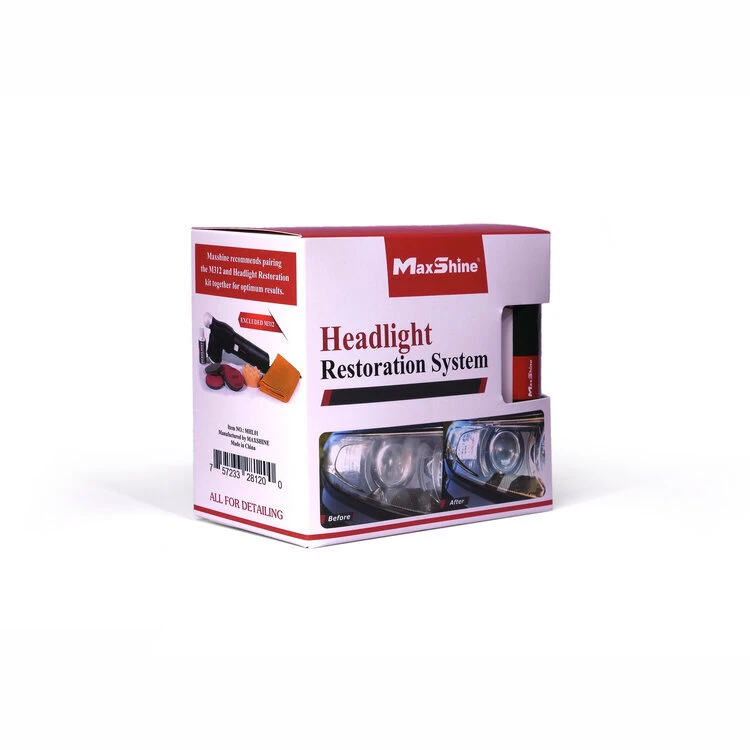 MHL01 Набор для восстановления фар MaxShine Headlight Restoration Kit - 4