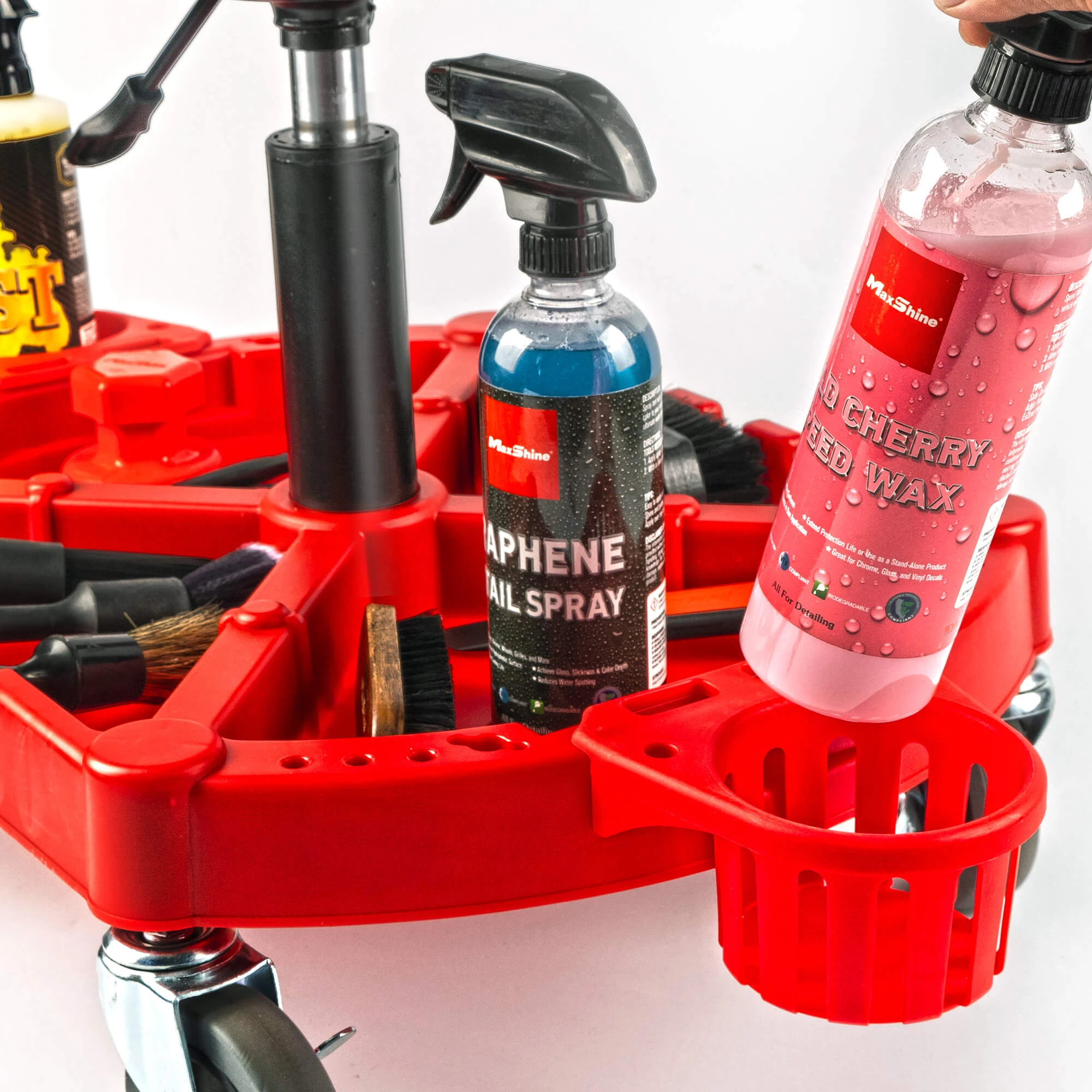 Табурет для детейлинга MaxShine Detailing Stool With Modular Tool Tray 702310 - 4