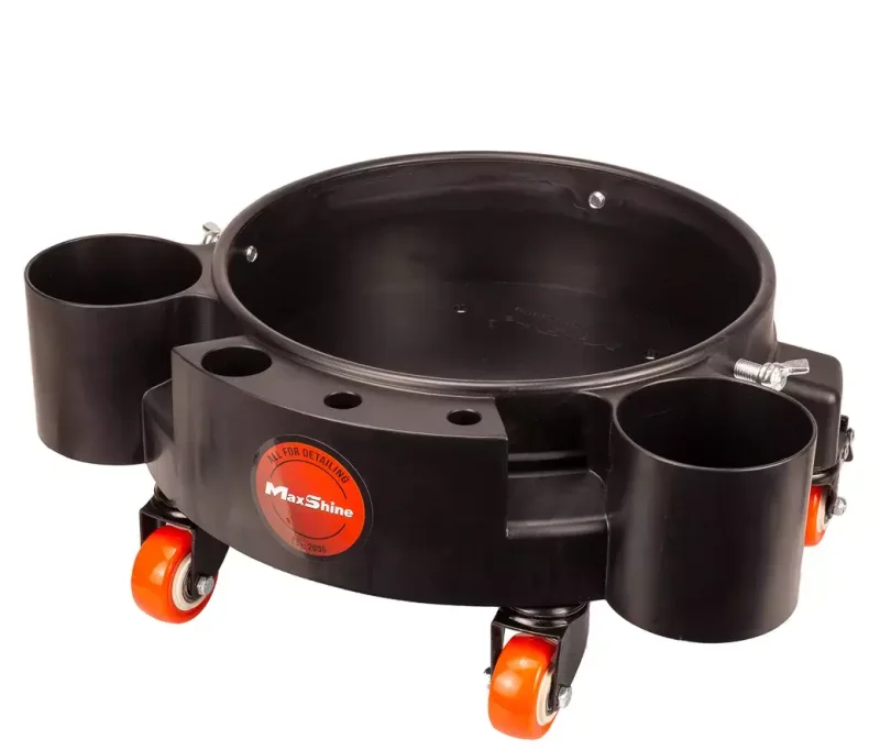 MaxShine Тележка для детейлинга Plastic Rolling Bucket Dolly, органайзер - 1