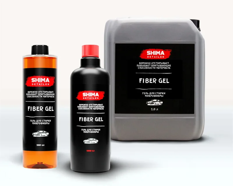 Гель для стирки SHIMA DETAILER FIBER GEL, 5л, 4603740922425 - 1