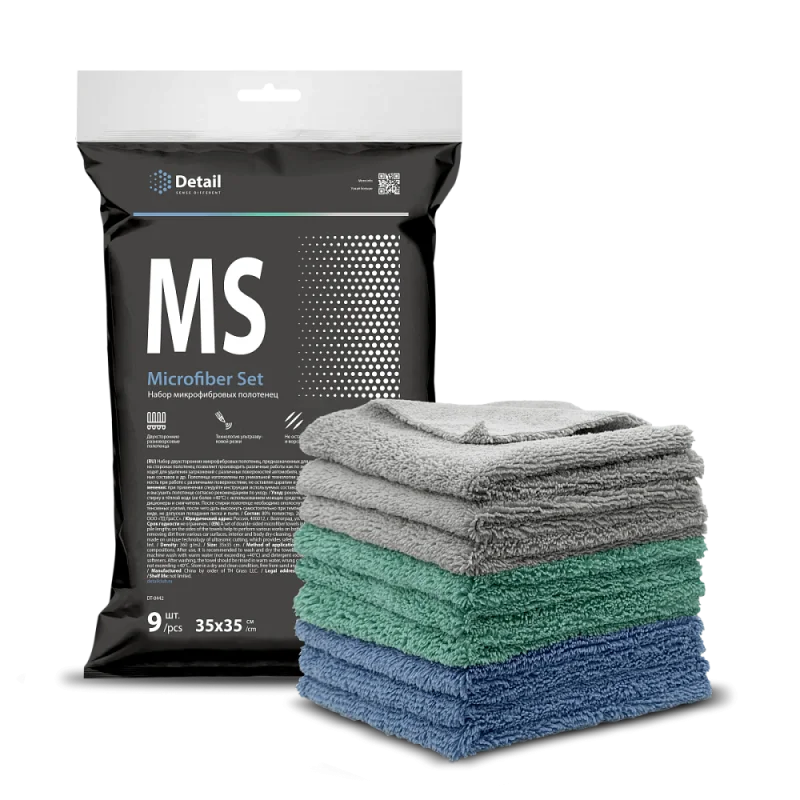 Detail Набор микрофибровых полотенец MS Microfiber Set 9 шт - 1