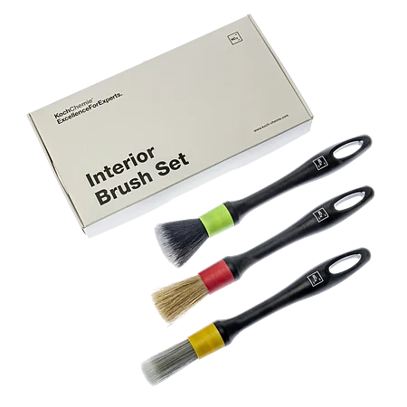 Набор из трех кистей, для очистки салона автомобиля Interior Brush Set 9998133 Koch Chemie - 1
