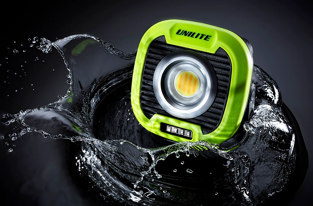 13500 mAh Рабочий фонарь UNILITE CRI-1650R, HI CRI 96+ - 2