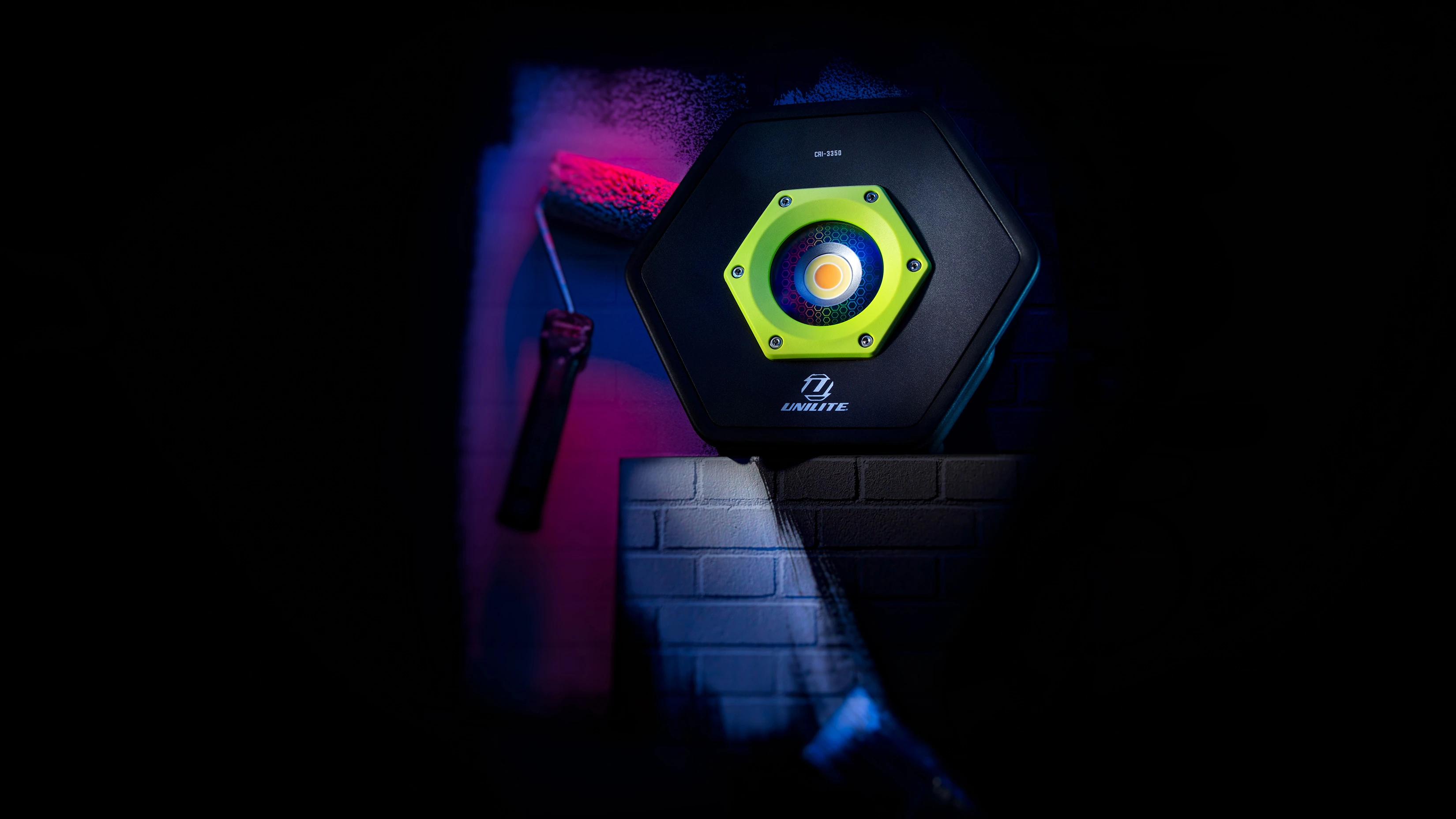 CRI 96+ Прожектор светодиодный 5 цветов UNILITE CRI-3350, 3350 Lm - 3