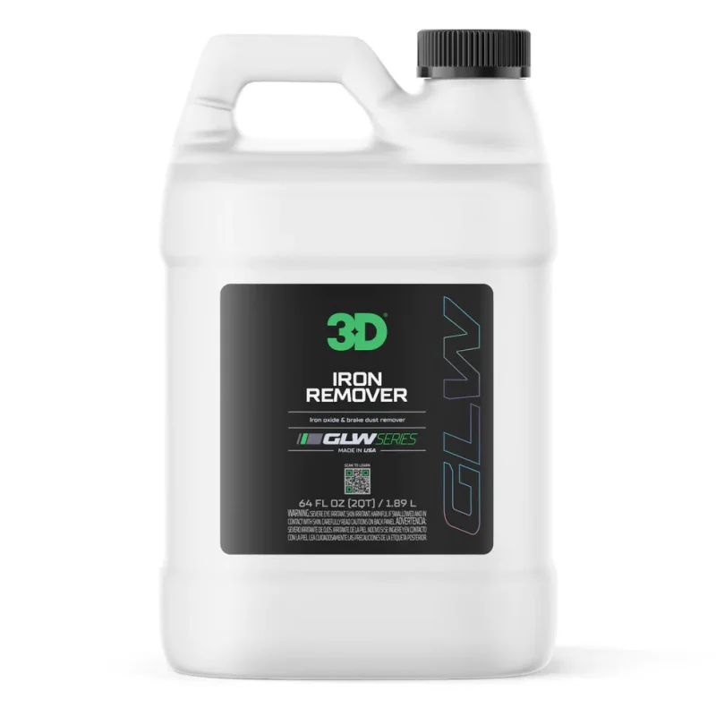 3D Car Care Очиститель металлических вкраплений GLW IRON REMOVER, 1.89 л - 1