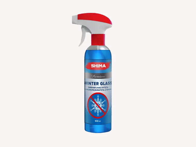 Очиститель стекол Shima Premium Winter Glass 0,5л 4631111103425 - 1