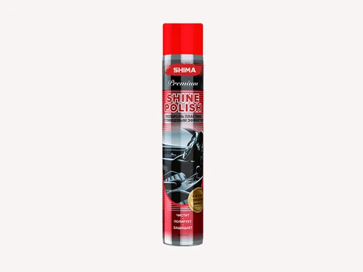 Shima 4603740920407 Полироль для пластика с глянцевым эффектом Premium Shine Polish, 1000 мл - 1