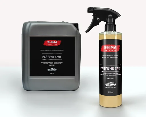Парфюмированный полироль SHIMA DETAILER PARFUME CARE ENERGY для пластика 5л 4603740921695 - 1