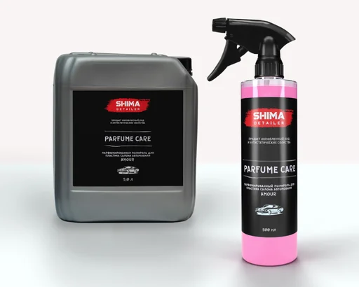 Парфюмированный полироль SHIMA DETAILER PARFUME CARE AMOUR для пластика 5л 4603740921558 - 1
