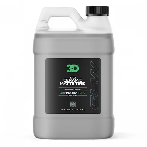 3D Car Care Гидрофобное матовое покрытие для шин SiO2 Ceramic Matte Tire GLW, 1.89 л - 1
