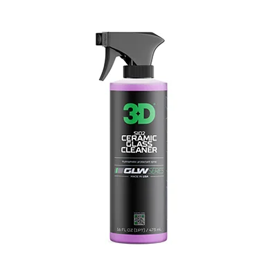 3D Car Care Очиститель стекол с гидрофобным эффектом SiO2 Ceramic Glass Cleaner GLW, 0.48л - 1