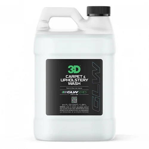 3D Car Care Очиститель ковров и текстиля Carpet and Upholstery Wash GLW, 1.89л - 1