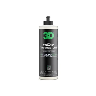 3D Car Care Реставратор пластика с гидрофобом SiO2 Ceramic Trim Restore GLW, 0.48 л - 1