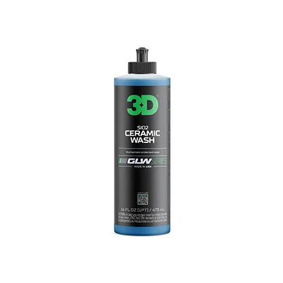 3D Car Care Гидрофобный керамический шампунь для кузова SiO2 Ceramic Wash GLW, 0.48 л - 1