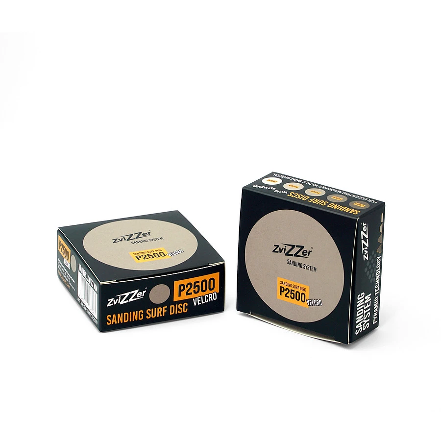 Абразивный шлифовальный круг Pyramid P2500 - 77мм Комплект 10шт. ZV-SS0077P2500 - 2