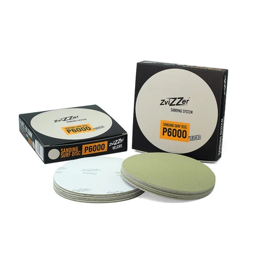 Абразивный шлифовальный круг Pyramid P6000 - 150мм Комплект 10шт. ZV-SS0150P6000 - 1