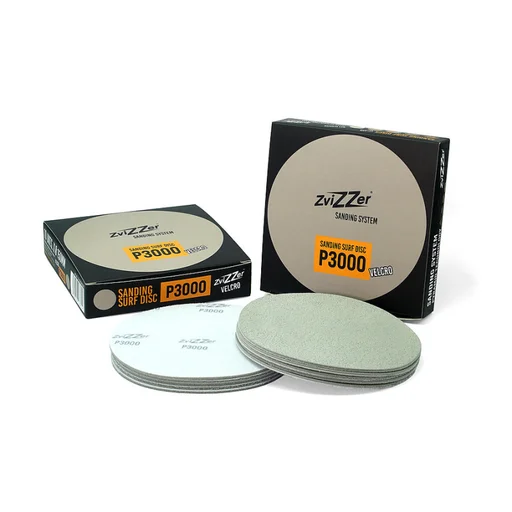 Абразивный шлифовальный круг Pyramid P3000 - 150мм Комплект 10шт. ZV-SS0150P3000 - 1