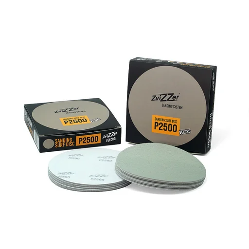 Абразивный шлифовальный круг Pyramid P2500 - 150мм Комплект 10шт. ZV-SS0150P2500 - 1