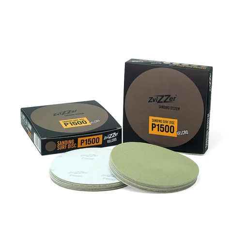 Абразивный шлифовальный круг Pyramid P1500 - 150мм Комплект 10шт. ZV-SS0150P1500 - 1