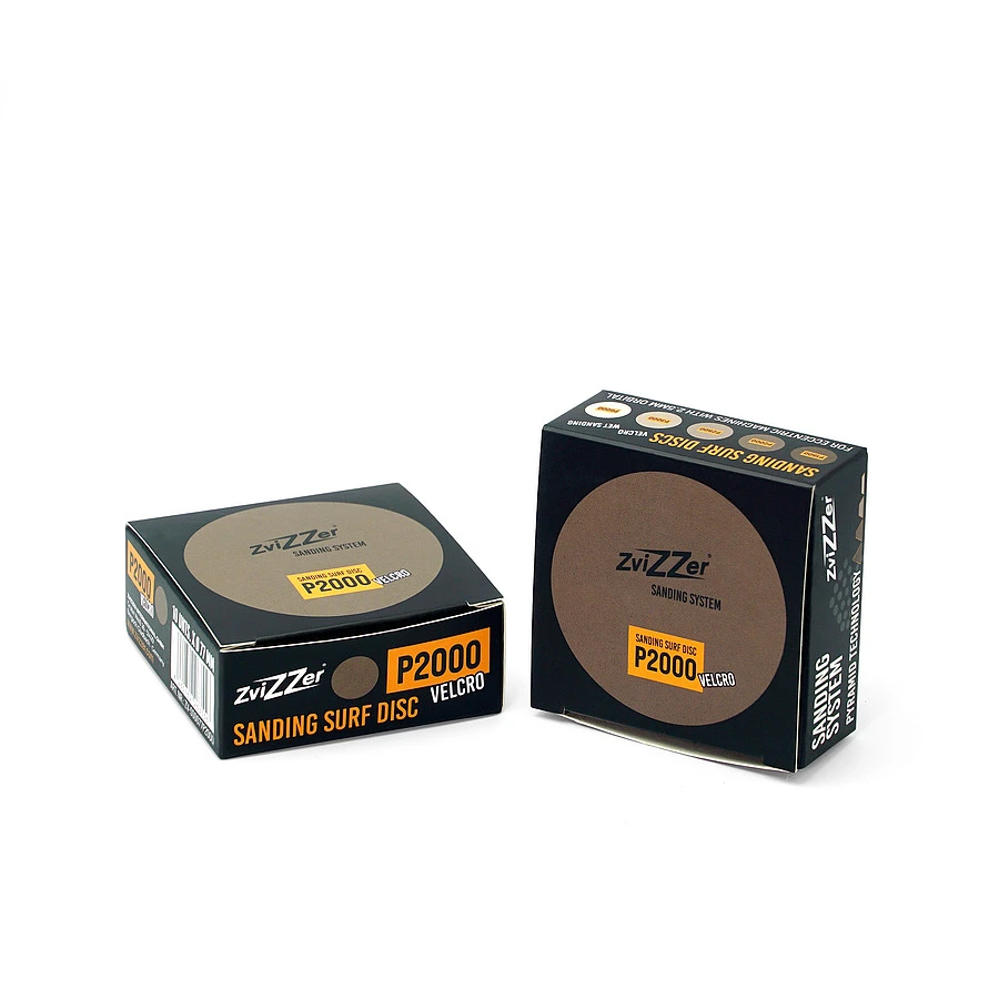 Абразивный шлифовальный круг Pyramid P2000 - 77мм Комплект 10шт. ZV-SS0077P2000 - 2