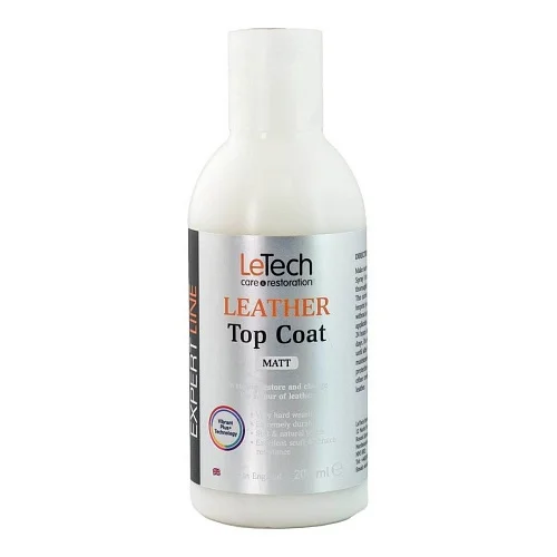 LeTech Защитный лак для кожи Leather Top Coat Matt, 200 мл - 1