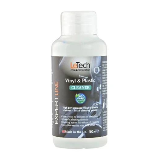 LeTech Средство для чистки пластика и винила Vinyl&Plastic Cleaner, 100мл - 1