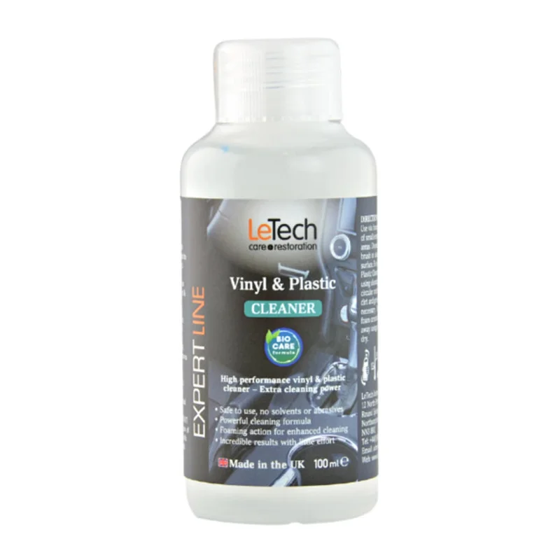 LeTech Средство для чистки пластика и винила Vinyl&Plastic Cleaner, 100мл - 1