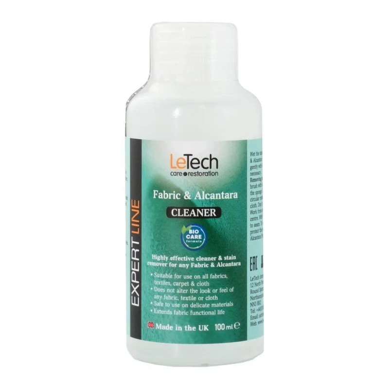 LeTech Средство для чистки ткани и алькантары Fabric & Alcantara Cleaner, 100мл - 1