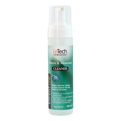 LeTech Средство для чистки ткани/алькантары Fabric & Alcantara Cleaner пенообр., 200 мл - 1