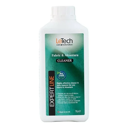 LeTech Средство для чистки ткани и алькантары Fabric & Alcantara Cleaner, 1000мл - 1