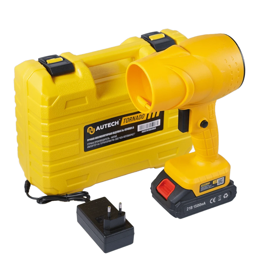 AuTech Устройство для сушки салона автомобиля, обдувка Торнадо. 1500 мА. Au-0310501.5 - 2