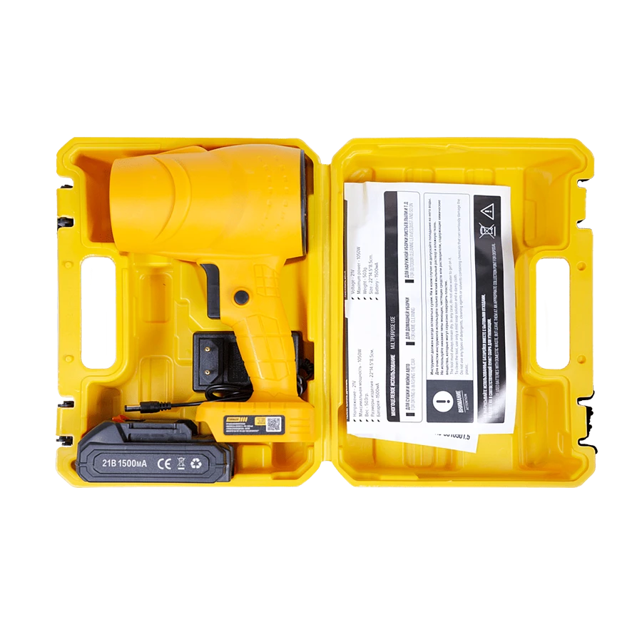 AuTech Устройство для сушки салона автомобиля, обдувка Торнадо. 1500 мА. Au-0310501.5 - 5