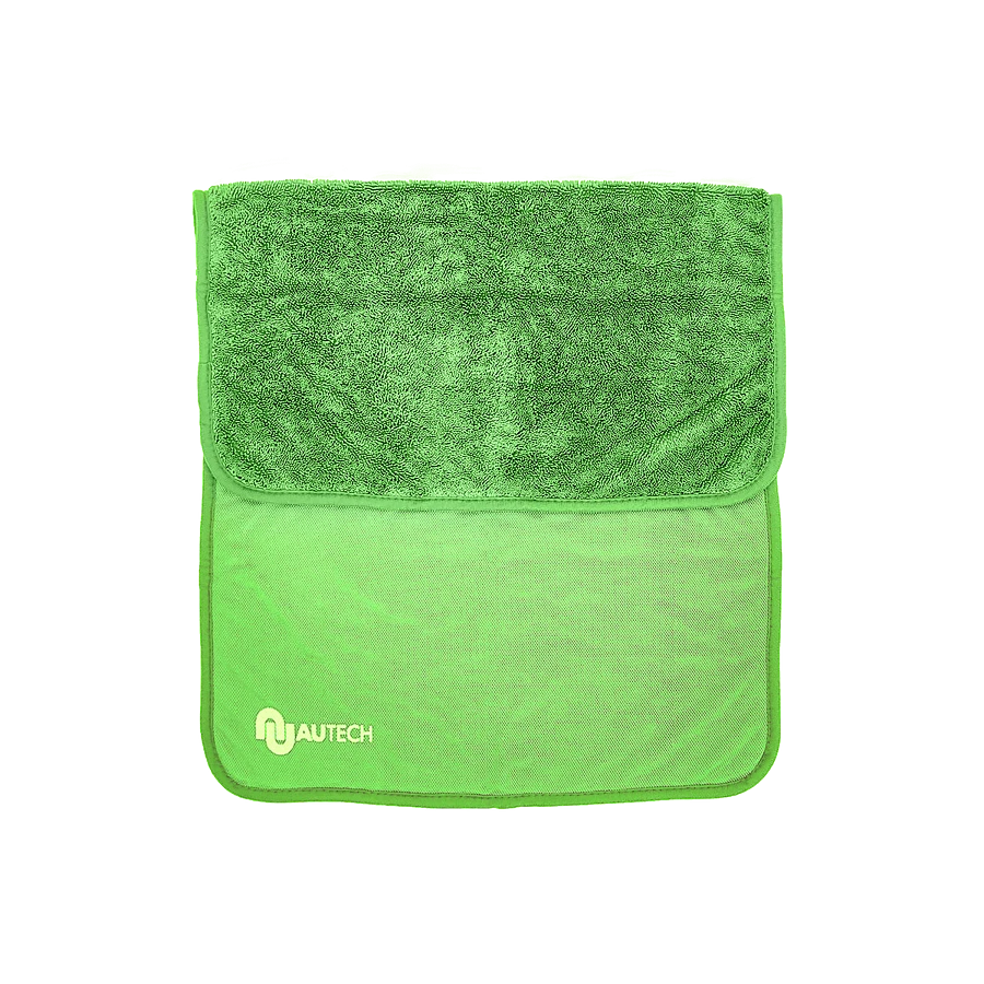 AuTech Микрофибровое полотенце 50*80 см, зелёное, 600гр/м2 для сушки авто, MAGIC DRY - 2