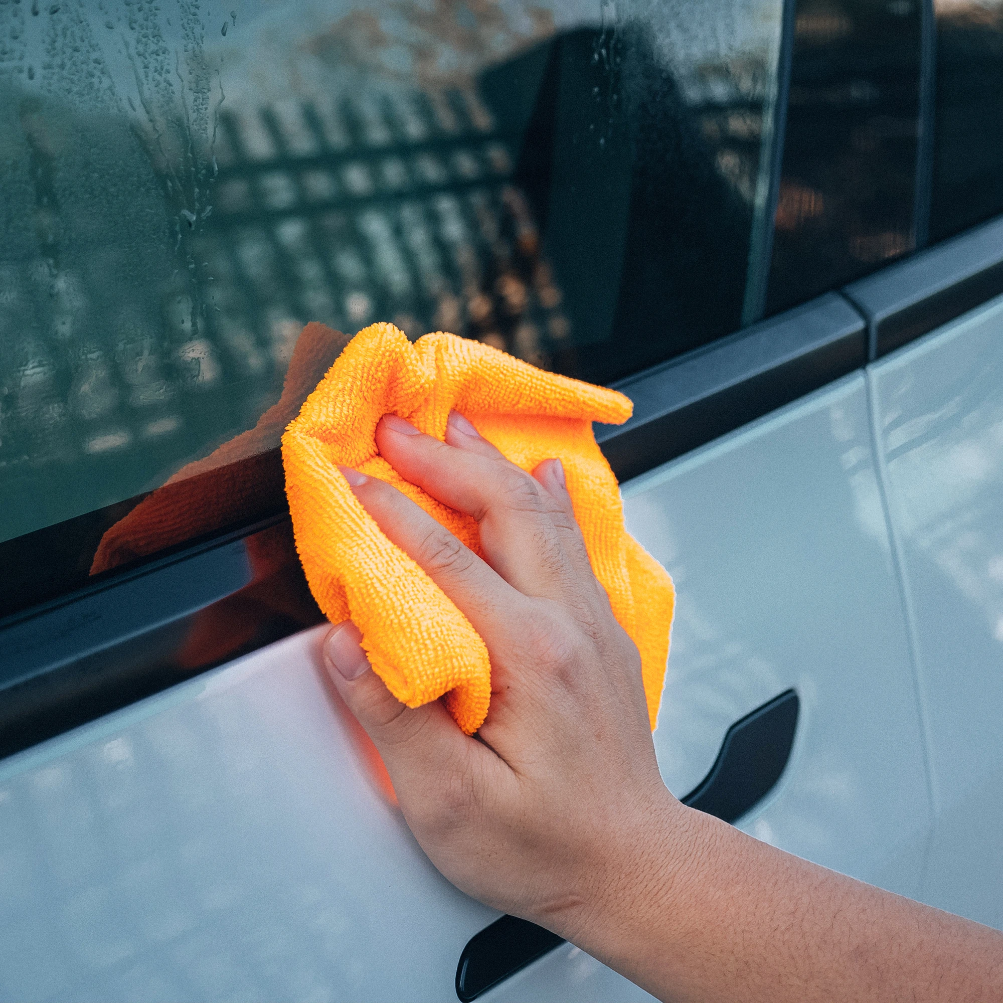 Maxshine Микрофибровые полотенца в рулоне, 30*30см.Плотность 260GSM, 30шт - 4