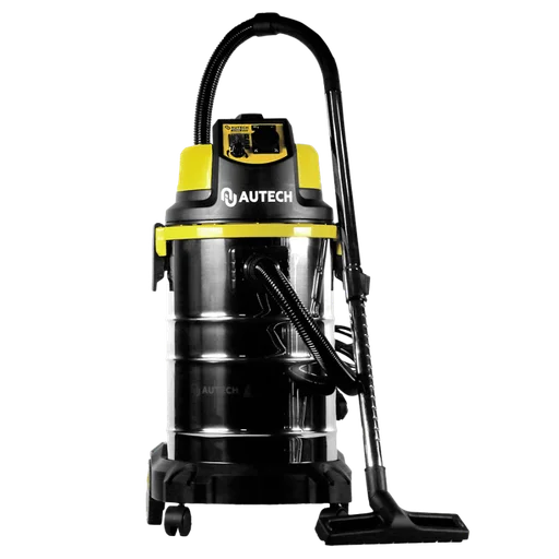 AuTech Однотурбинный пылеводосос для сухой и влажной уборки, 1400 Вт. - 1