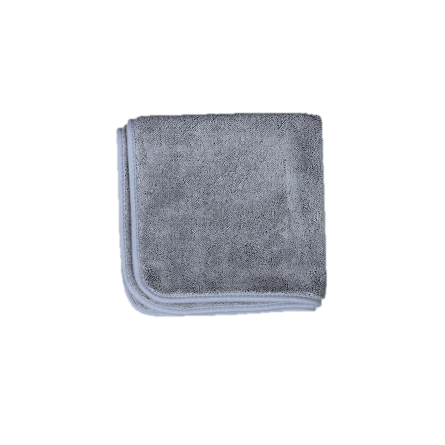 600+600гр/м2 для сушки авто MAGIC DRY+ Микрофибровое двухстороннее полотенце 50*50 см, ГРАФИТОВОЕ - 3