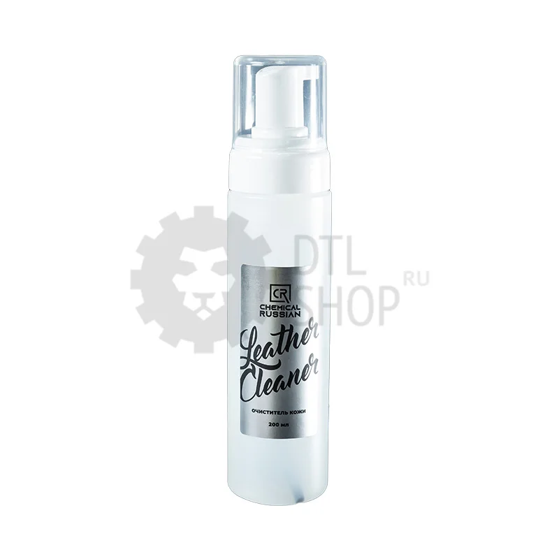 Chemical Russian Leather Cleaner - деликатный очиститель кожи в пенообразователе, 200 мл - 1