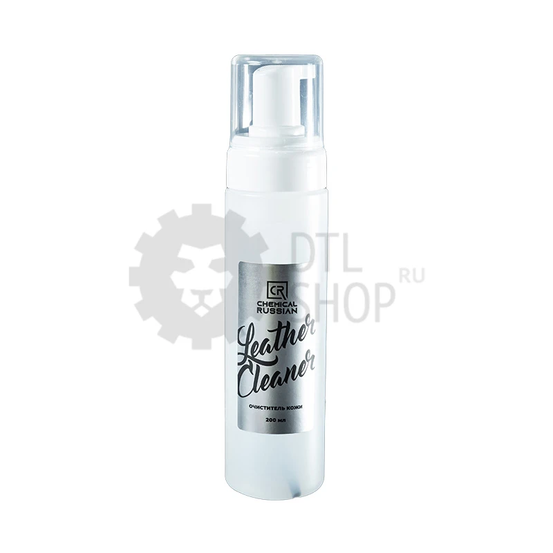 Chemical Russian Leather Cleaner - деликатный очиститель кожи в пенообразователе, 200 мл - 2