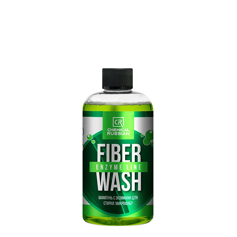 Chemical Russian Fiber Wash Enzyme Line - шампунь для стирки микрофибр с энзимами, 500 мл - 1