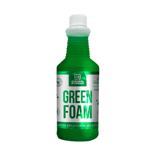 Chemical Russian Green Foam - шампунь для бесконтактной мойки, 1 л - 1