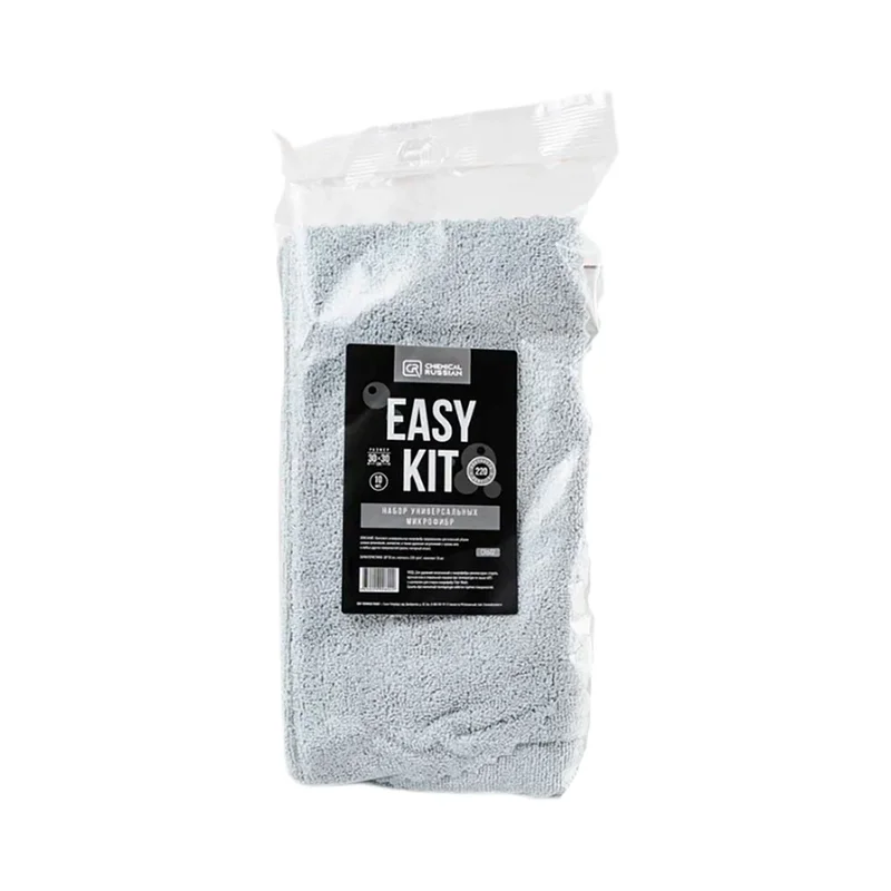 Chemical Russian Easy Kit - набор универсальных микрофибр 10шт, 30х30 - 1